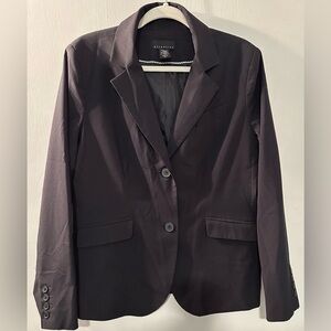 “Attention” Ladies Classic Black Blazer Size 14
